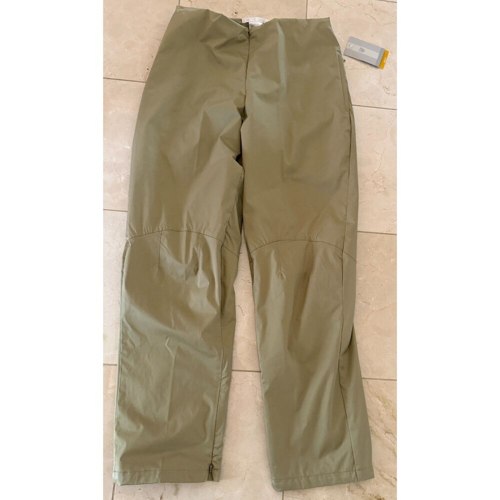 NIKE Golf STORM-FIT Pants Khaki Taupe Gusseted Stretch Women's Size Small
